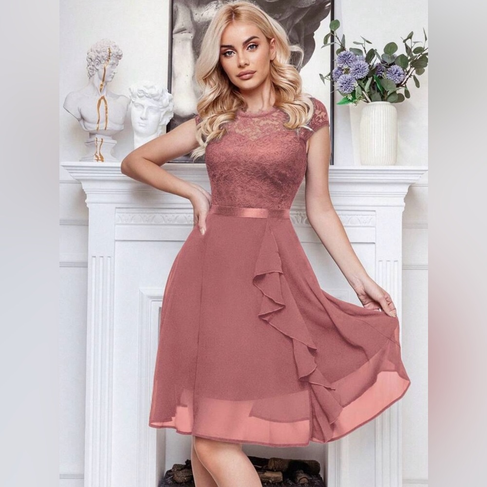 Dusty Pink Dress